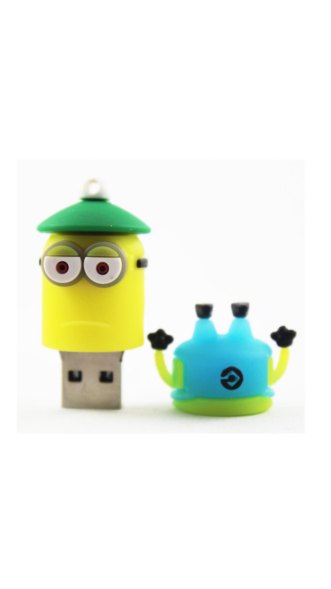 Shopizone Minion 2 eye Sad Cavin USB 2.0 32 GB Designer Pen Drive