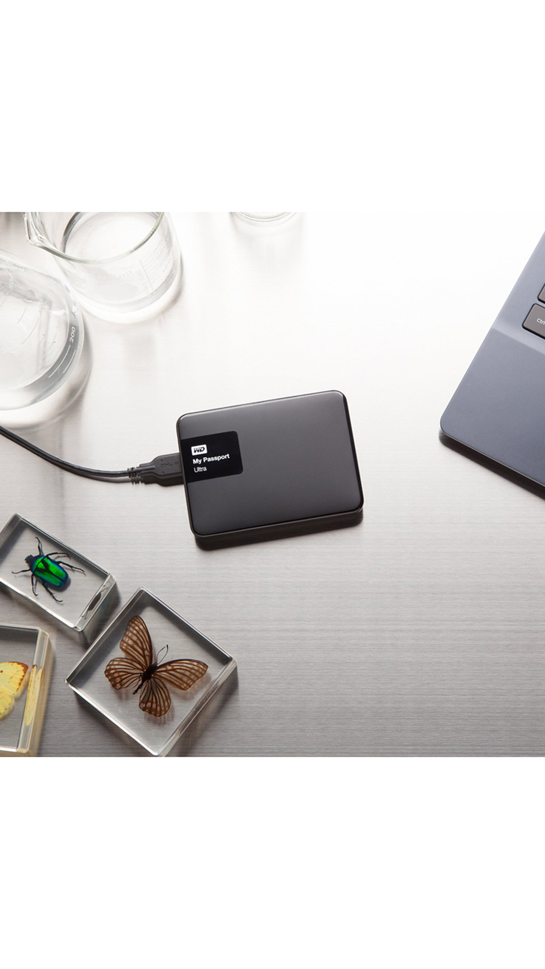 WD My Passport Ultra (WDBBKD0020BBK) 2 TB Poratble External Hard Drive (Black)