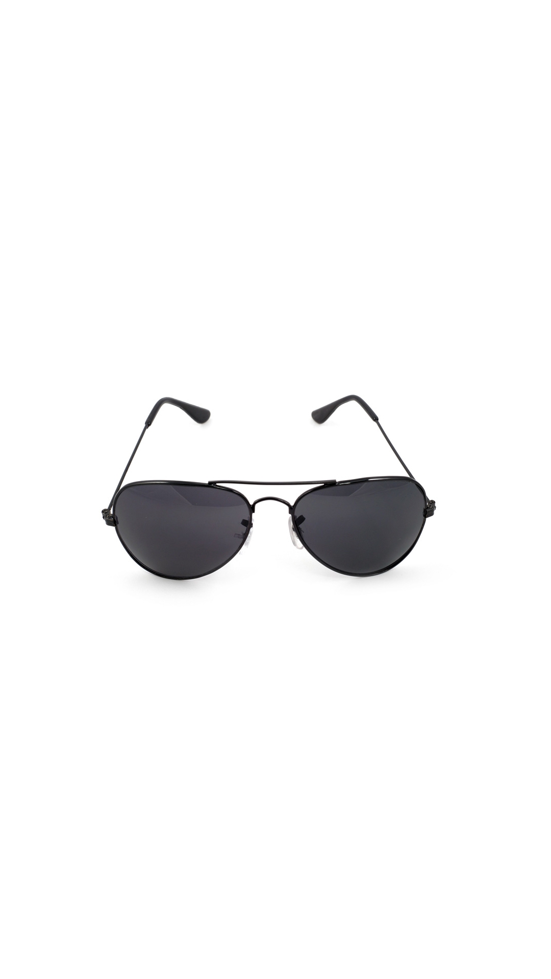 Dark Black Aviator Sunglasses Dark Black Aviator Sunglasses