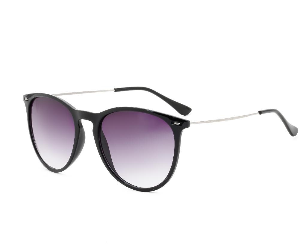 Royal Son UV Protected Round Sunglasses (WHAT3865|52|Black Lens)