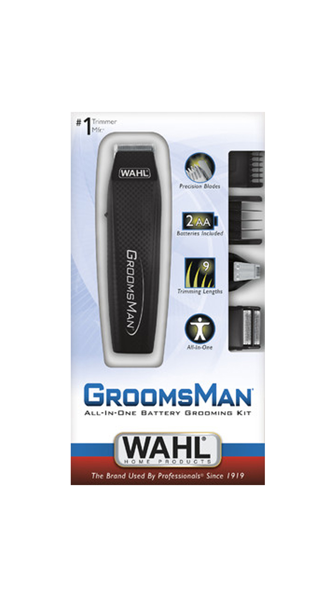 Wahl 5537-3024 Trimmer For Men (Black)