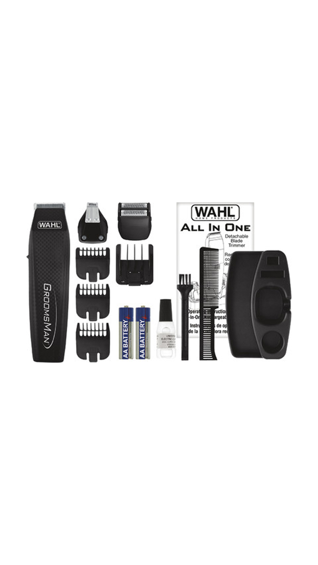 Wahl 5537-3024 Trimmer For Men (Black)