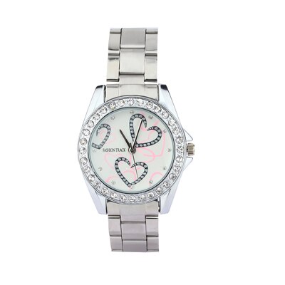 Optima Silver Analog Watch