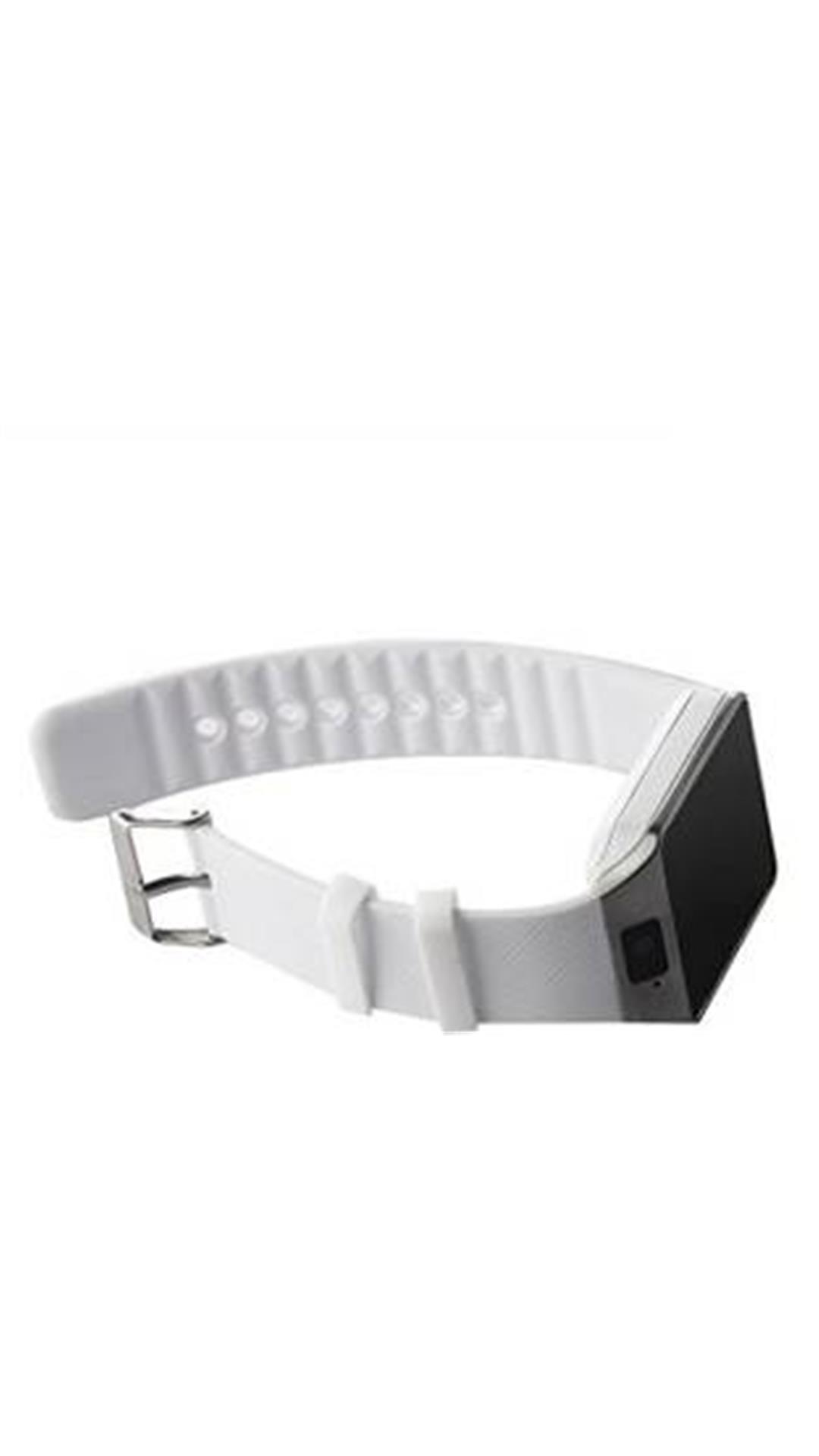 PredictWay T30 White Strap Smartwatch With Sim and Camera