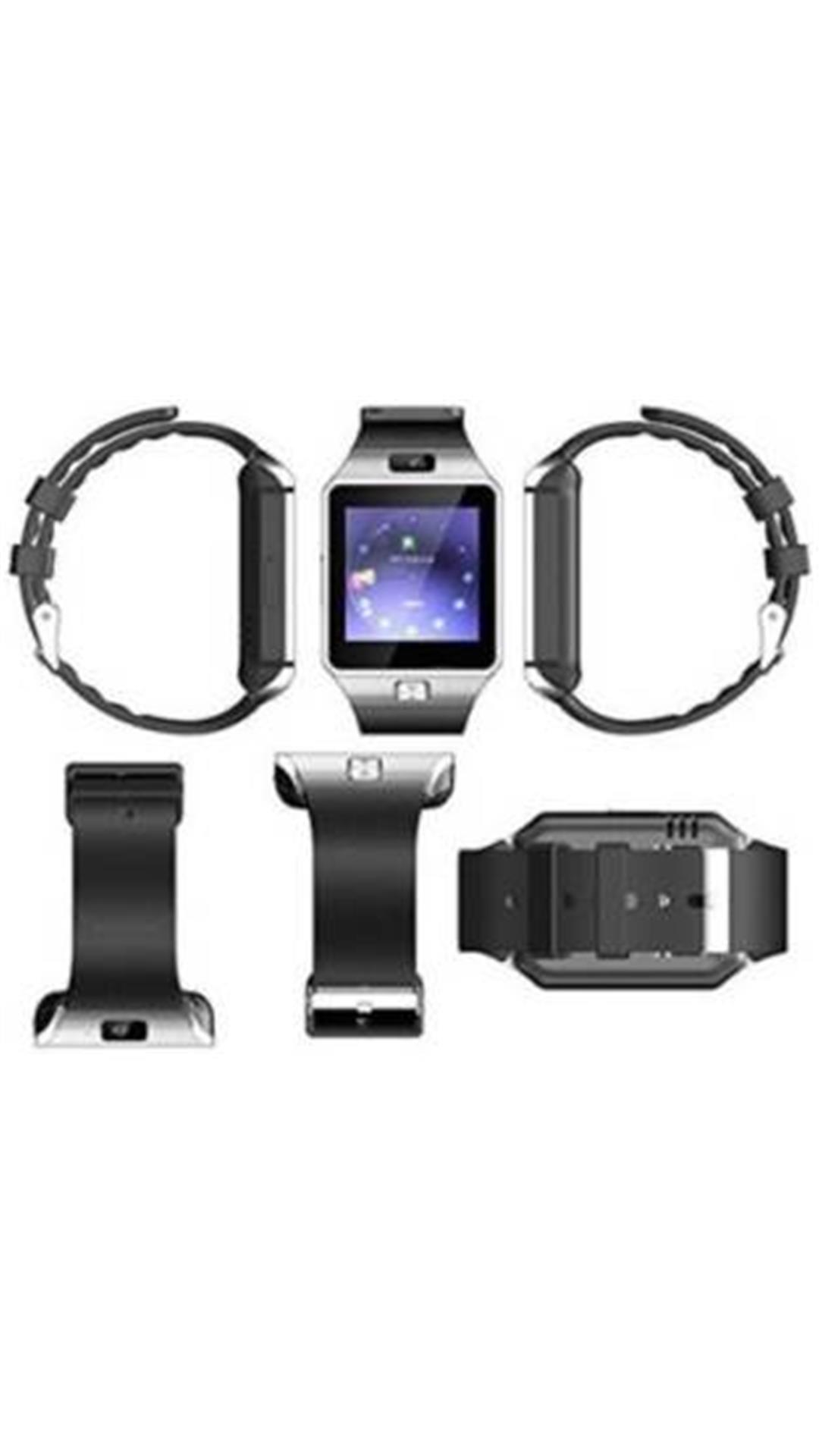 PredictWay T30 Black Strap Smartwatch With Sim and Camera