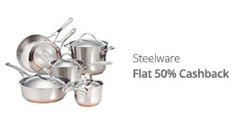 Steelware - flat 50% CB